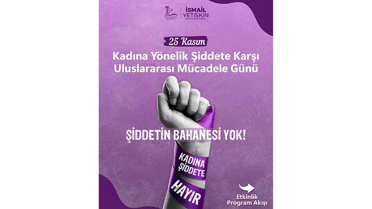Seferihisar Belediyesi’nden 25 Kasım’da güçlü mesaj: Şiddetin bahanesi yok, kadına şiddete hayır!