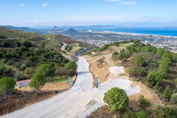 Güzelbahçe Payamlı yolu açıldı Güzelbahçe Payamlı yolu açıldı