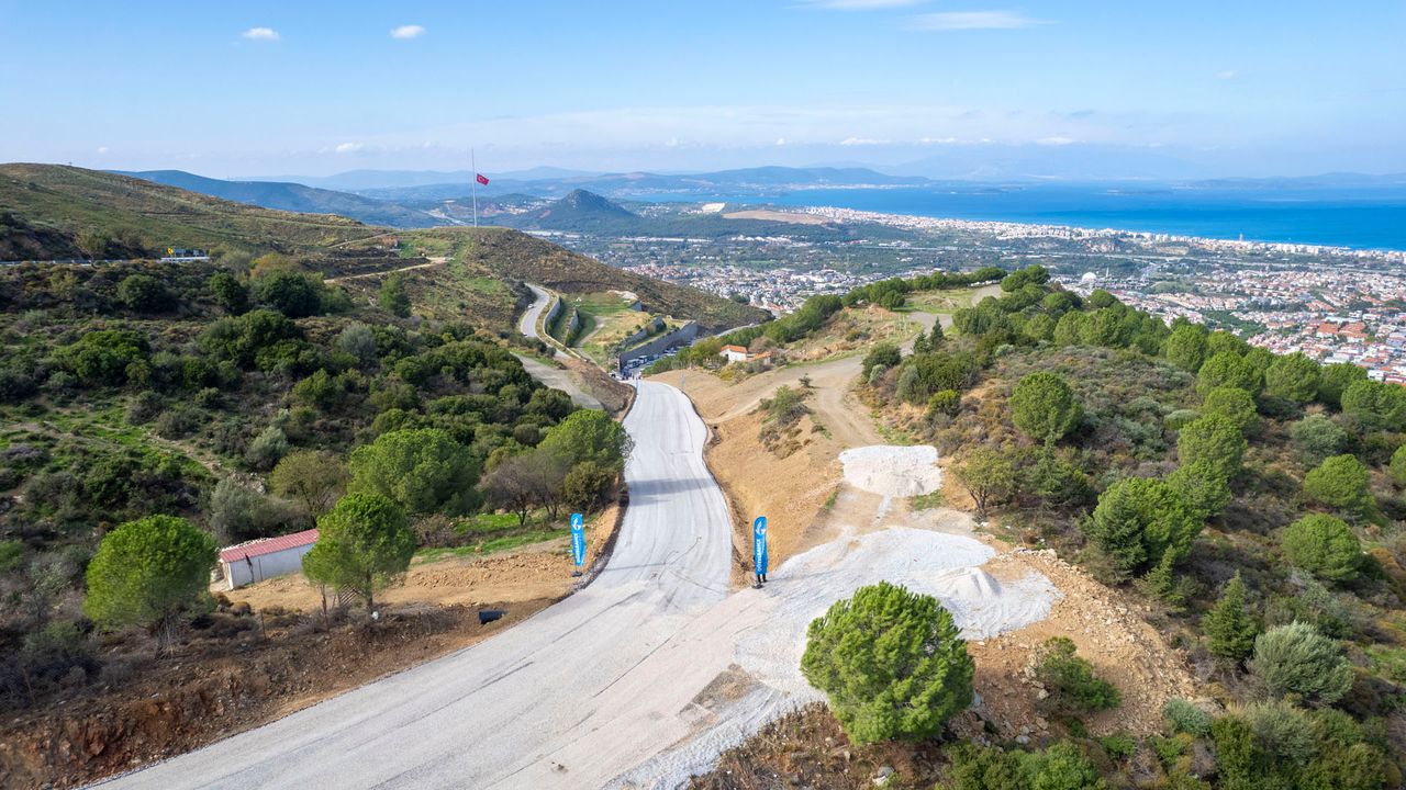 Güzelbahçe Payamlı yolu açıldı