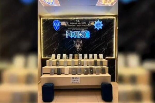 Kapıkule’de 31 kilo kokain ele geçirildi Kapıkule’de 31 kilo kokain ele geçirildi