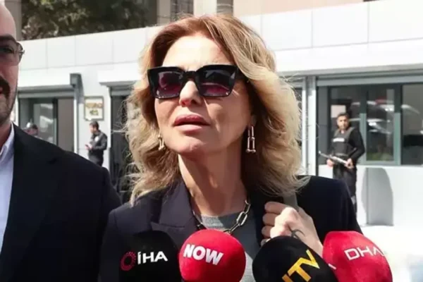 Gülben Ergen ifade vermek için adliyeye geldi