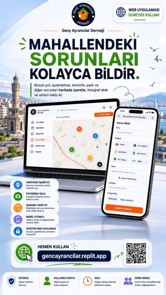 NE BELEDİYE NE ŞİRKET: BU UYGULAMAYI GENÇLER YAPTI