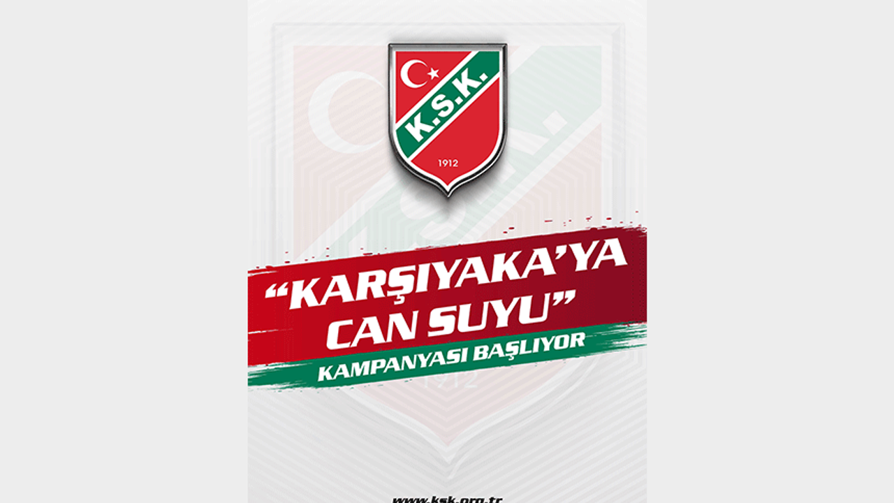 Karşıyaka’ya can suyu kampanyası